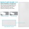 Luxrite 2x2 FT Prismatic LED Panel Lights 3CCT 4000K-6500K 30/35/40W Up to 5000LM 0-10V Dimmable DLC, 2PK LR24250-2PK - alternate 2